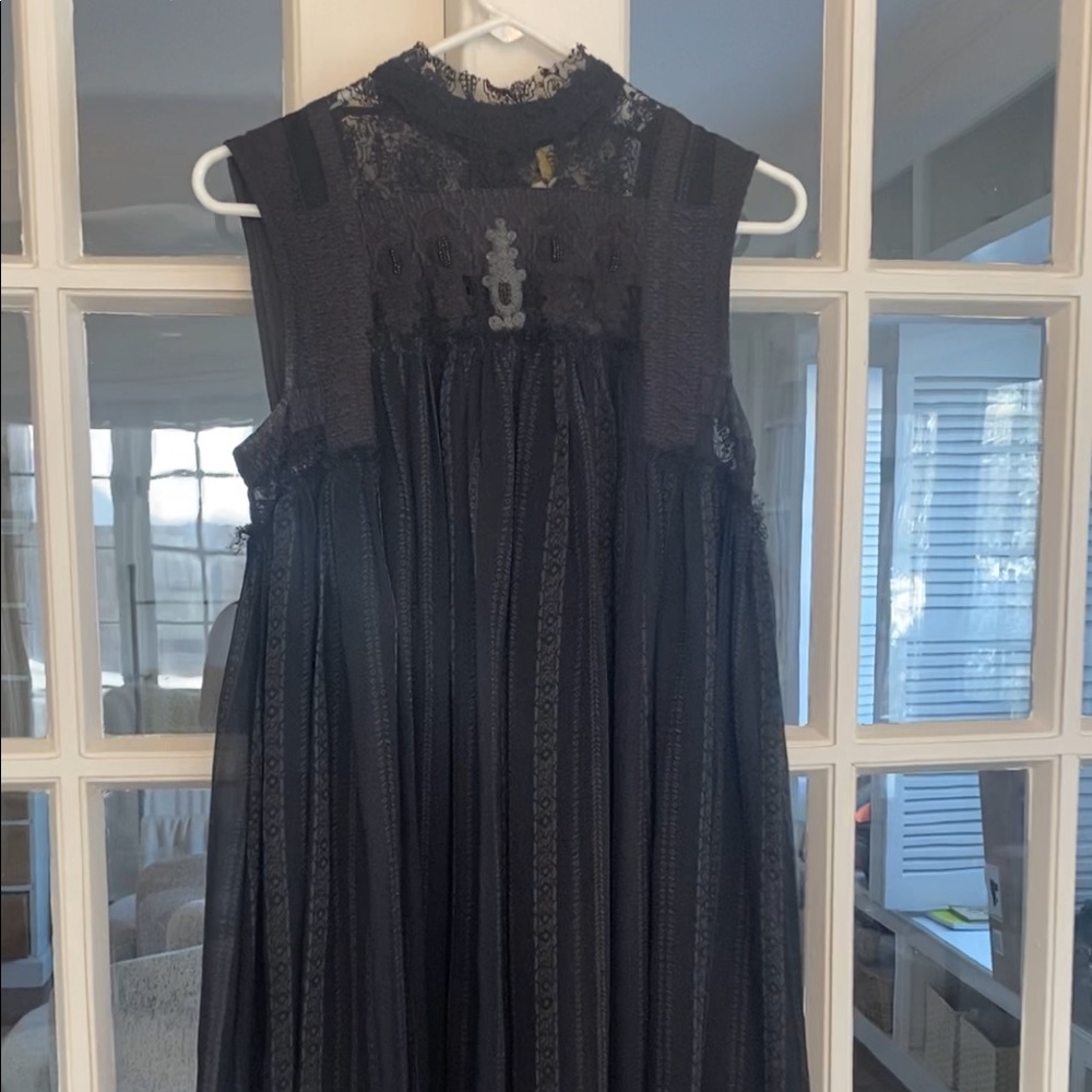 Free people, high neck dress